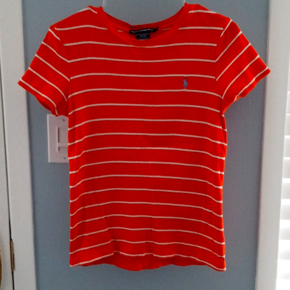 Ralph Lauren orange T-shirt